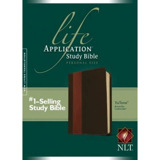 Life Application Study Bible NLT, Personal Size, Tutone,