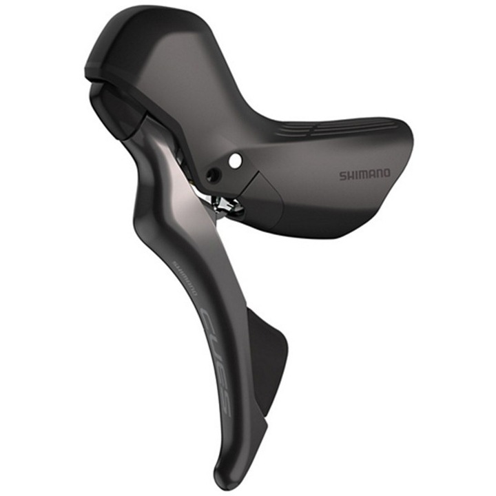 Maneta schimbator Shimano Cues U6030, 2 viteze, ergonomica, pentru frane hidraulice, set singular