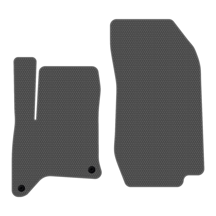 Set Covorase Auto dedicate Peugeot 2008 II (2019–…) SUV all seasons perfect compatibile, 2 piese, Gri