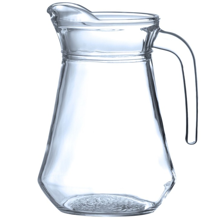 Dzbanek din sticla HENDI, 1.3L, 103x210mm, pentru bauturi calde si reci