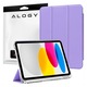 Etui Alogy HybridBook pentru iPad 10.9" / 11" cu functie Sleep/Wake, suport, violet