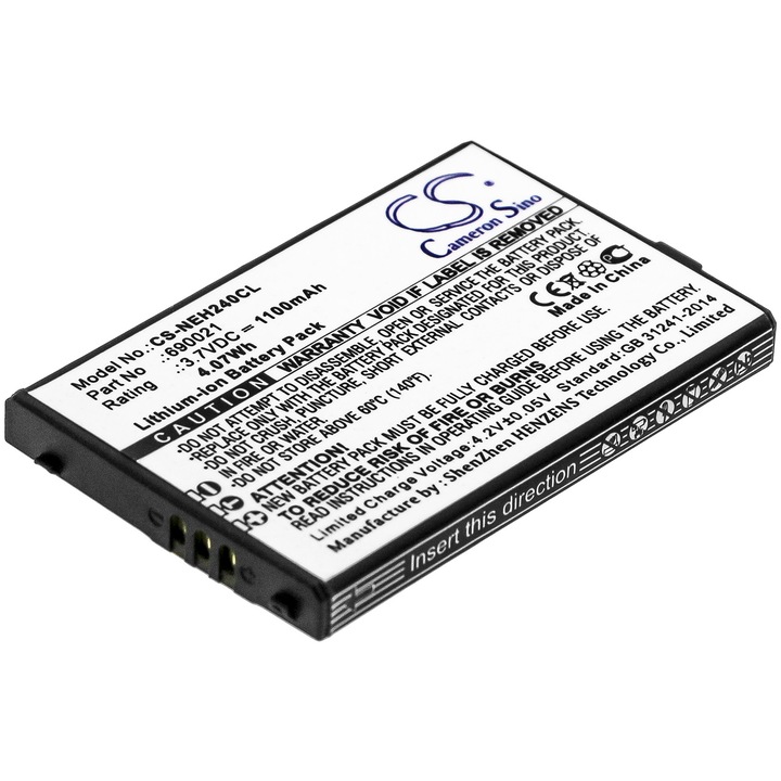 Baterie TECHTEK CS-NEH240CL Li-ion 1100mAh