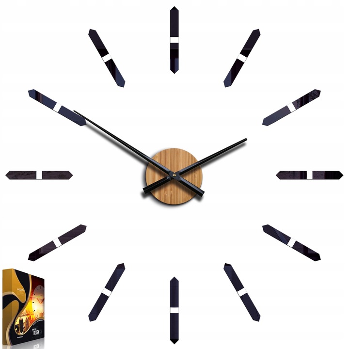 SONNE 60 cm DIY Modern Fényes Akril Falióra