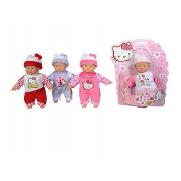 Papusa Bebelus Hello Kitty Simba 20cm, 3 ani+