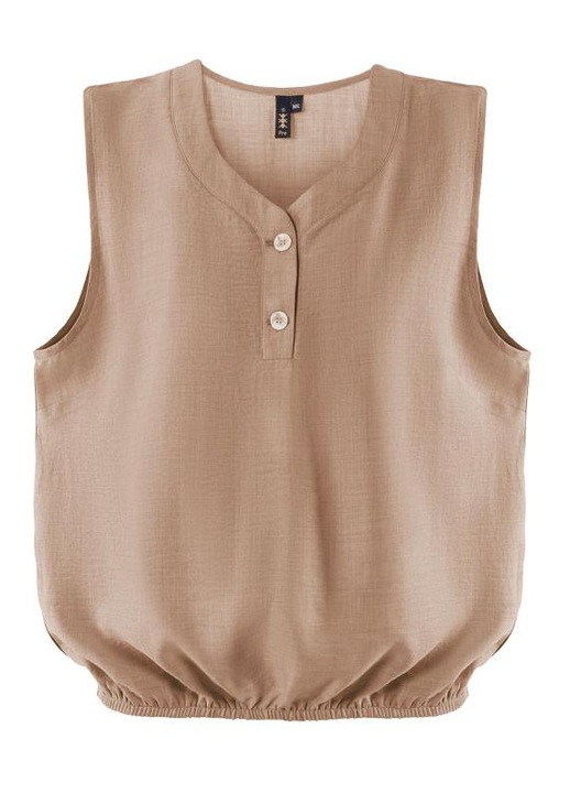 Топ дама CALI, Axon, Полиестер, Камел, XS-S INTL