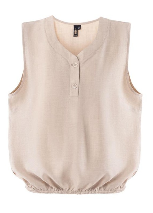 Топ дамски CALI, Axon, Бежов, Полиестер