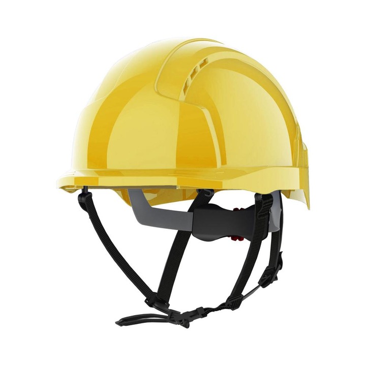 Каска за защита, JSP, Жълта, Един размер