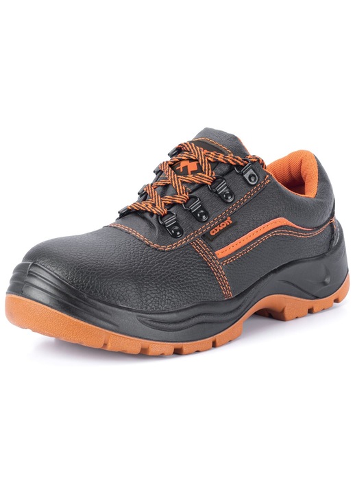 Tenisi barbati Axon, BASIC O1 FO SR, negru, piele, 41 EU