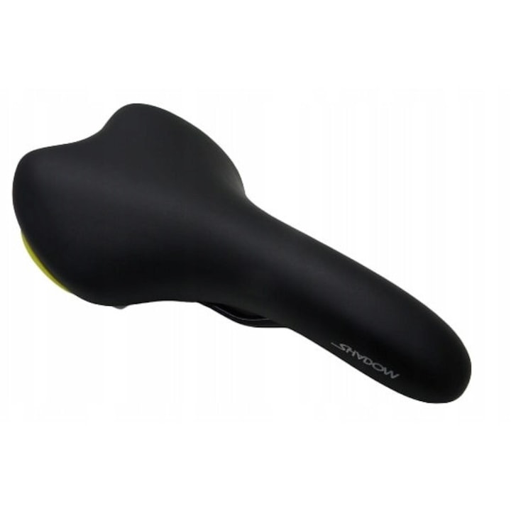 Selle Royal SHADOW kerékpárnyereg, sportos, fekete, 156x267mm, 390g