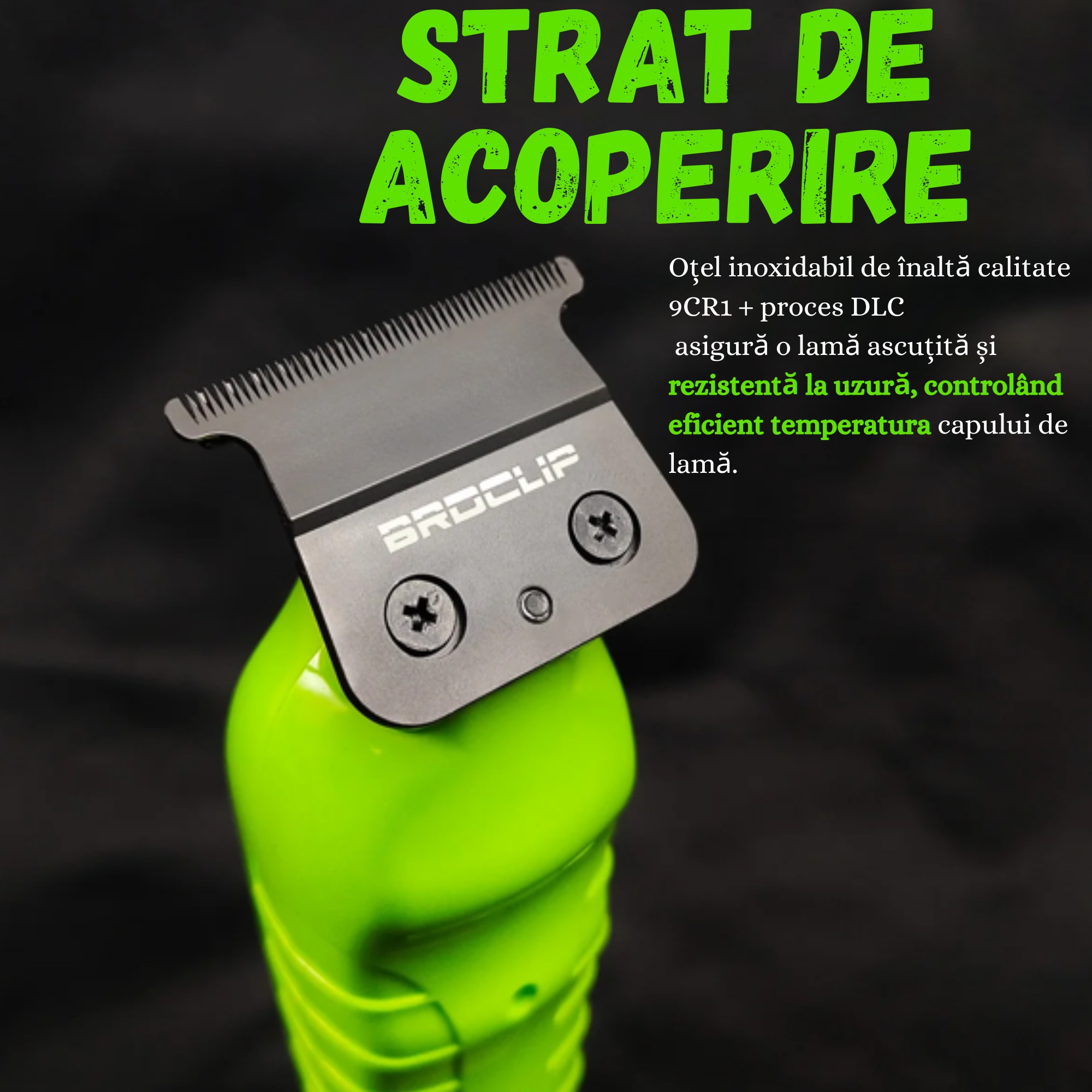 Trimmer Profesional BIRAI BRDPRO 2, Rezistent La Apa, Autonomie Lunga ...