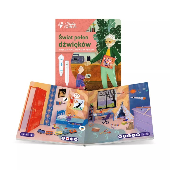 Czytaj z Albikiem. Świat Pełen Dzwięków, Albi, 3+