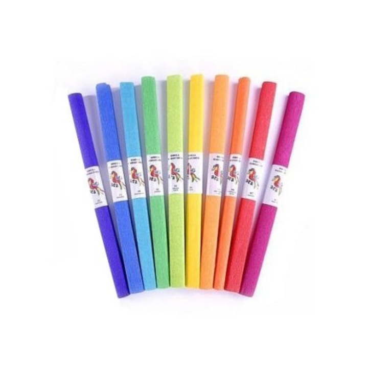 Hartie creponata Fiorello, neagra, 200x50cm, 1 rola