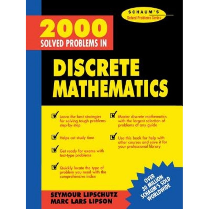 2000 Solved Problems in Discrete Mathematics, Seymour Lipschutz (Author)