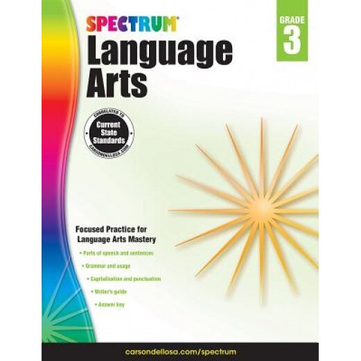 Spectrum Language Arts, Grade 3, Spectrum (Compiled by)