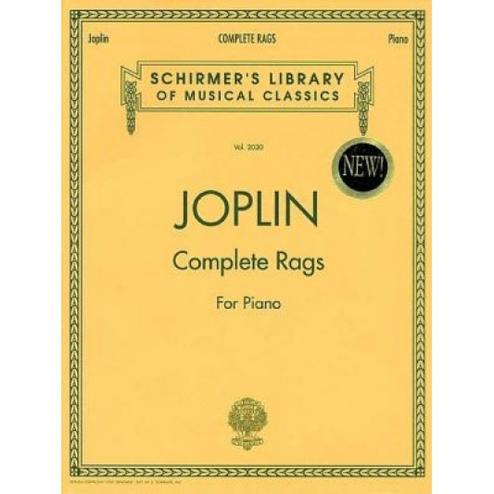 Joplin - Complete Rags for Piano,