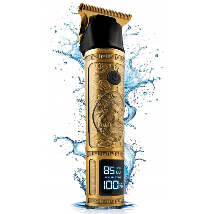 Trimmer Multifuncțional Berdsen Barber Master, 6 accesorii, afișaj LCD, rezistent la apă