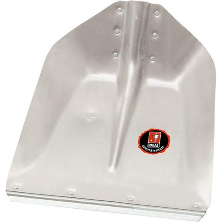 Lopata pentru carbuni IDEAL argintie 380x380 mm, fara coada