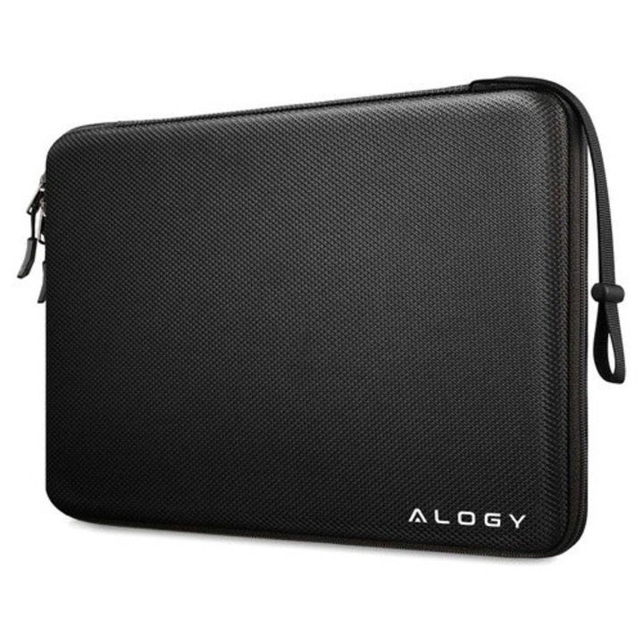 Etui laptop 15-16" Alogy ShieldCase, vízálló, 4 rétegű védelem, fekete, 40x29x4cm