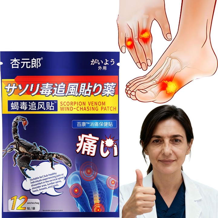 Tapaszt izom- és ízületi fájdalmakra, unisex, textil, 10x15cm