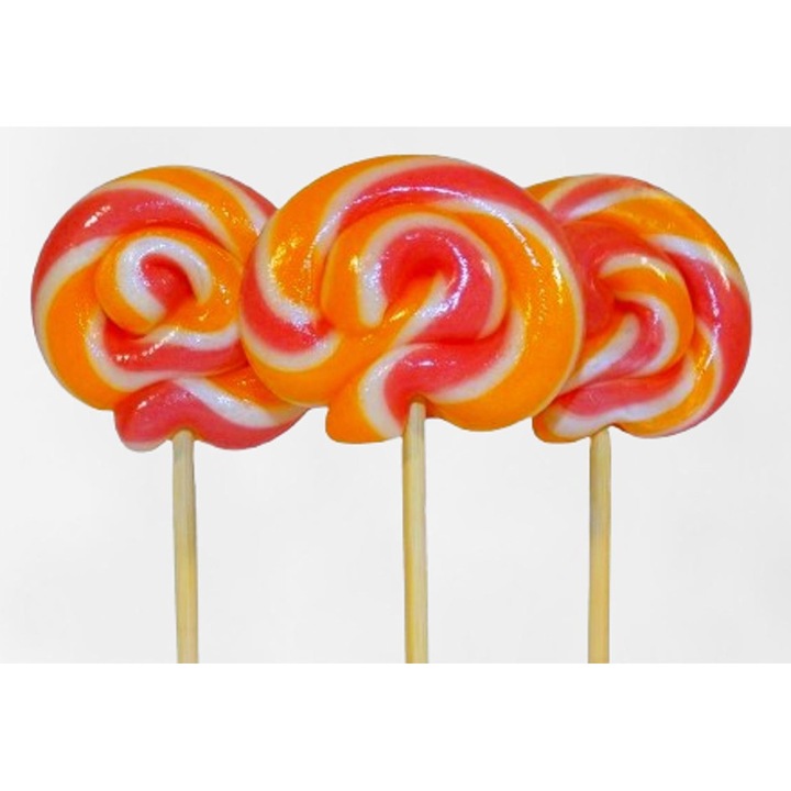 Acadele Lollipop Sofy`s Sweets 30g - pachet 30 buc, roz/portocaliu