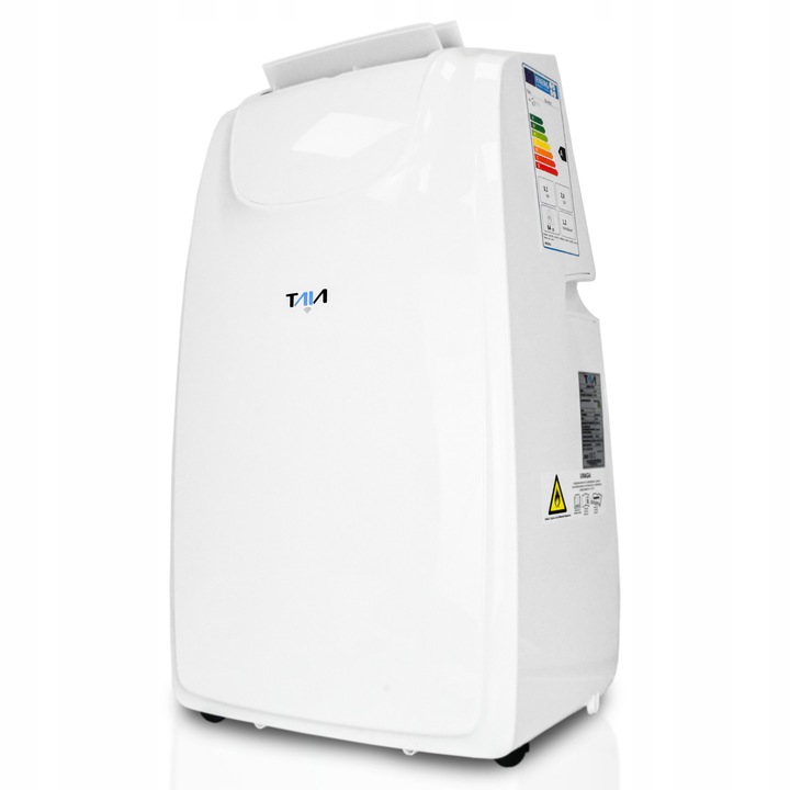 Aparat de aer conditionat portabil TAIA TAI-42PL, 3,52 kW, 9 in 1, alb, control Wi-Fi, functie de uscare
