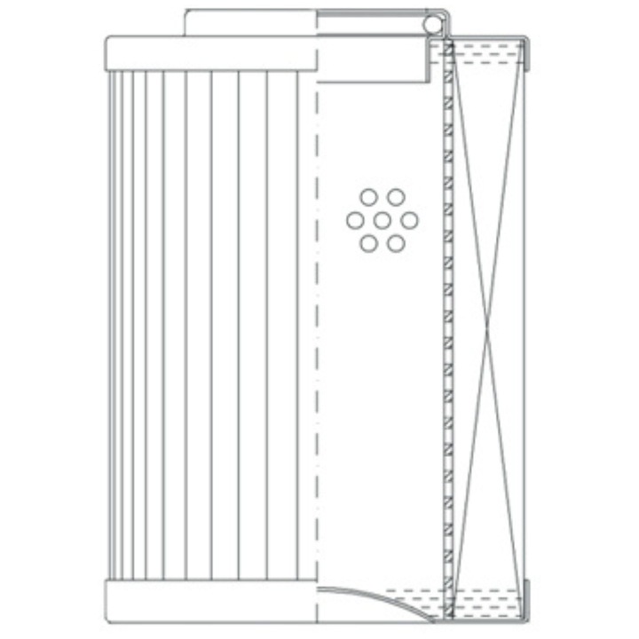 WIX hidraulika szűrő D06B03GAV, 1232873, 10x15x22cm