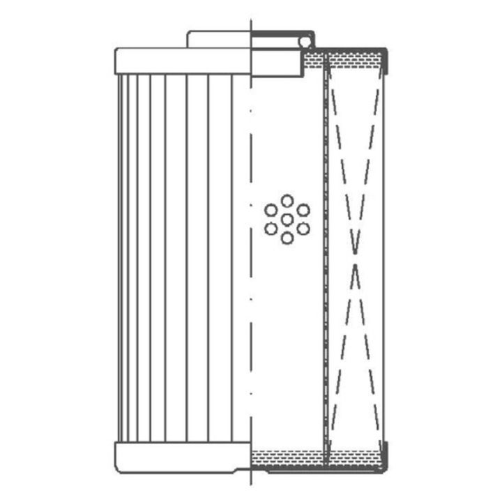 WIX Filters R91E10E hidraulika szűrő 467x99x58mm