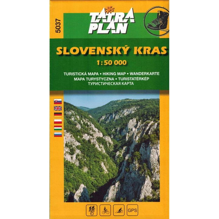 Słowacki Kras 1:50 000. Mapa turystyczna 5037. Tatra Plan