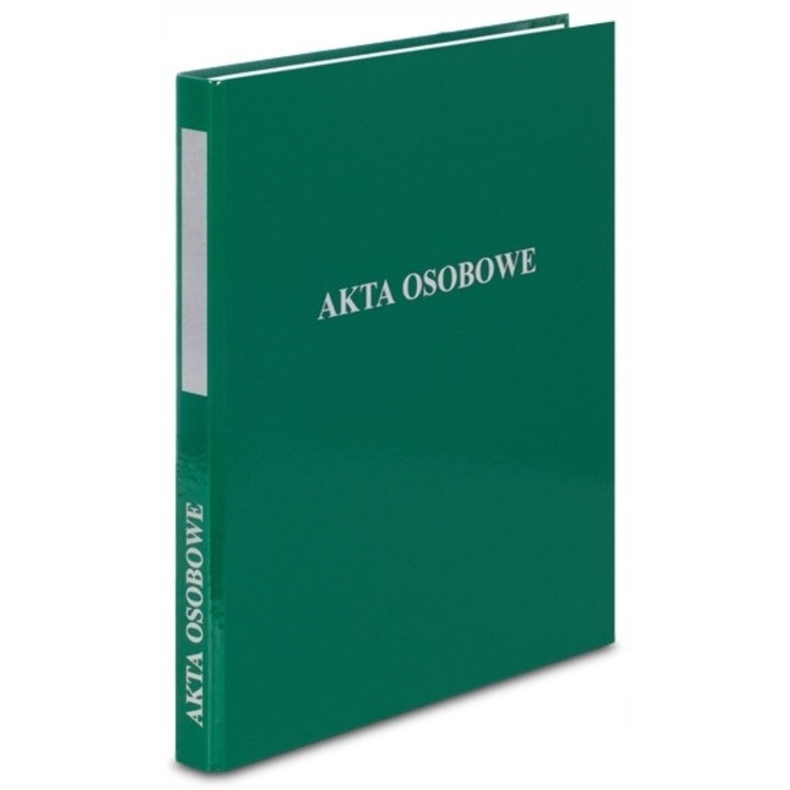 Dosar Personal A4 VauPe Verde 20mm cu 2 Inele și Divizoare ABC