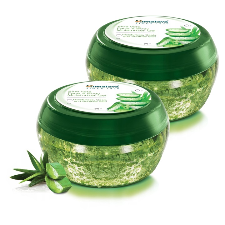 2 db-os Gél Csomag Arcra, Himalaya, Gél Formula, Hidratálja, Hűsíti és Nyugtatja a Bőrt, Könnyű Textúra, Gyorsan Felszívódik, Nem Tapadó Formula, 2x300 ml