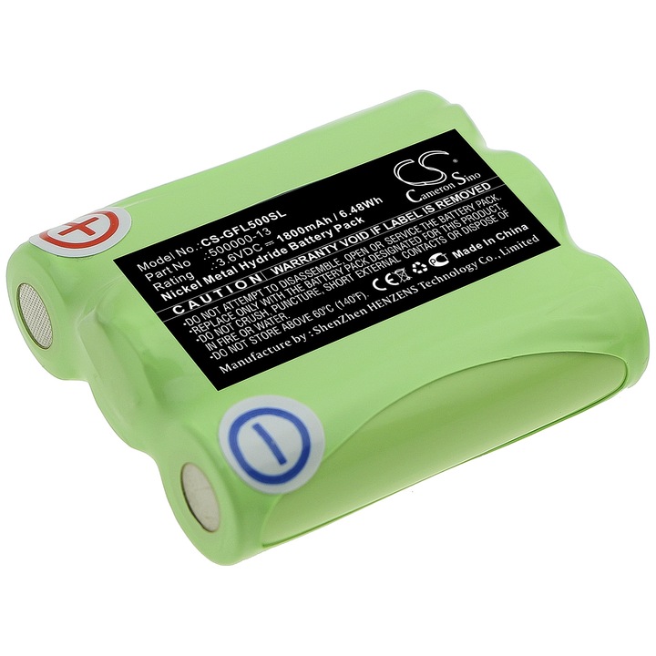 Baterie TECHTEK CS-GFL500SL Ni-MH 1800mAh