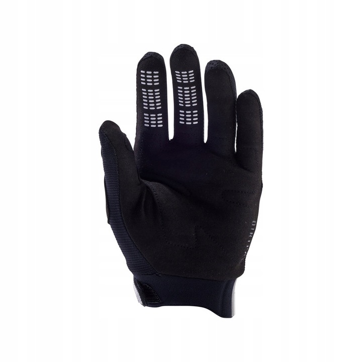 Mănuși moto FOX Dirtpaw, negru, M, protecții pentru încheieturi, palme ranforsate