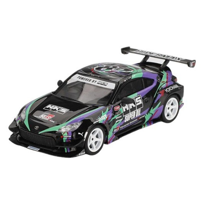 Macheta auto Toyota Gr86 Hks Type R Tokyo Auto Salon 2022 1:64 Mini GT MGT01005-R
