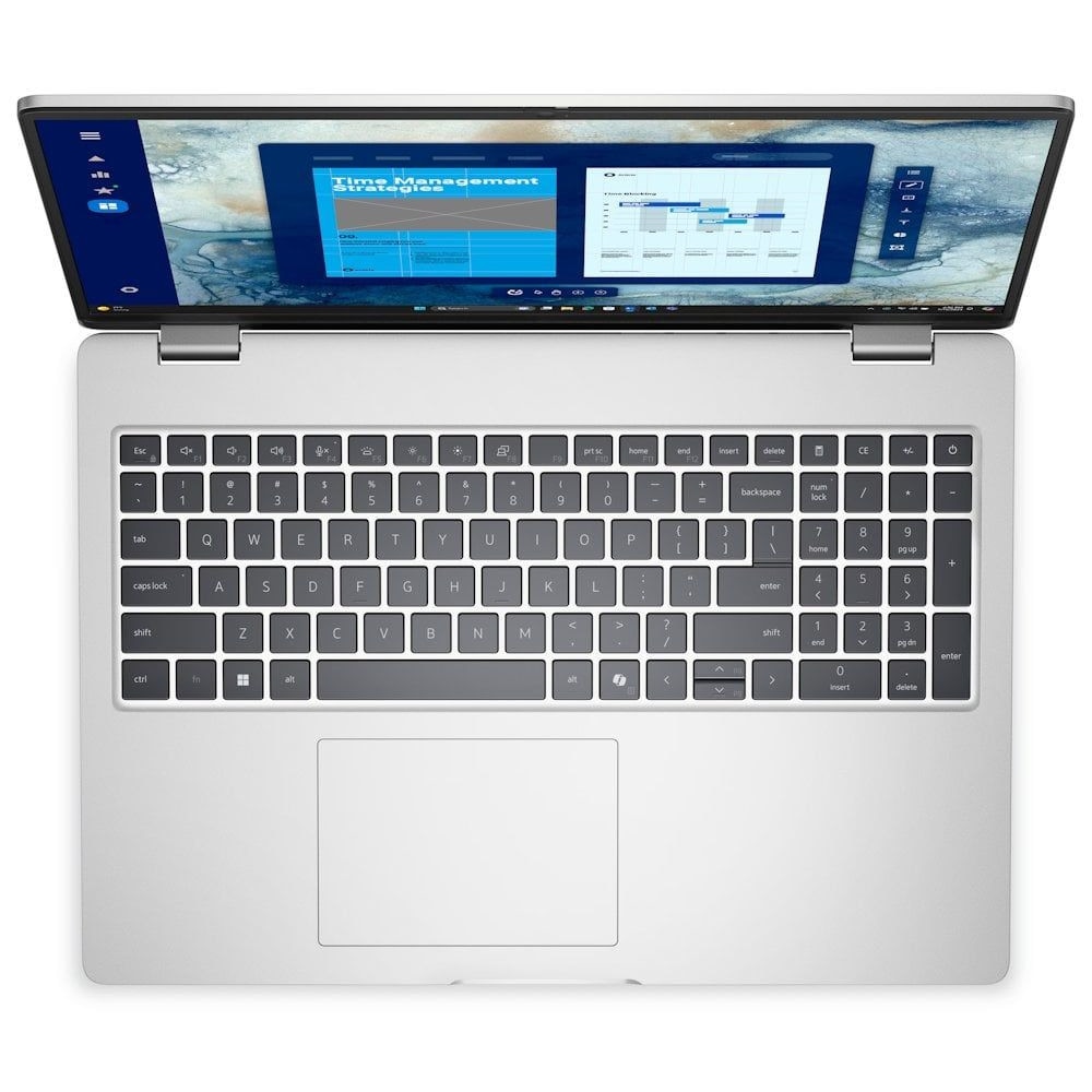 Laptop Dell Pro 16 PC16255 YHY2D, 16 inch 1920 x 1200, AMD 340 6 C / 12 T, 2.0 GHz - 4.8 GHz, 6 MB 16 MB cache, 16 GB DDR5, 512 GB SSD, AMD Radeon Graphics, Windows 11 Pro, Tastatura Czech, Slovak