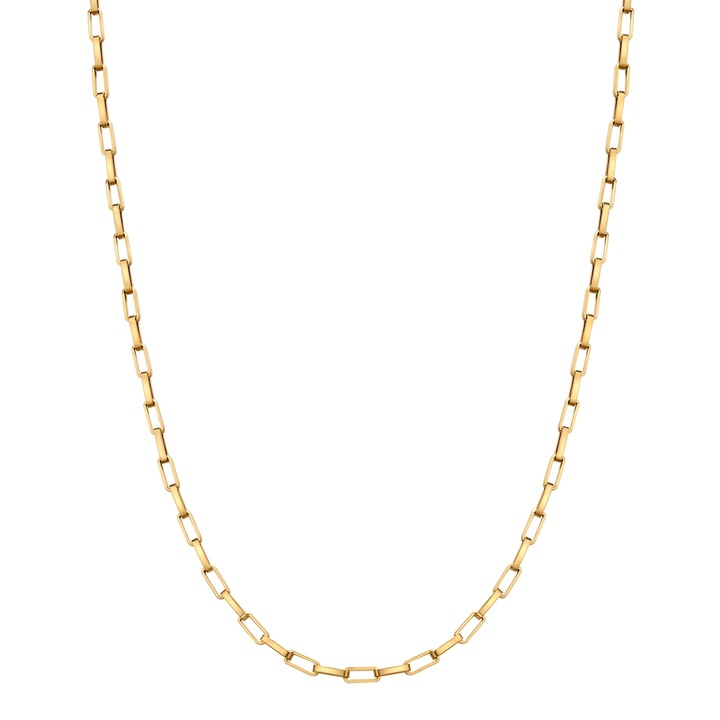 True Rebels, Colier placat cu aur de 14K, Auriu, 50 CM