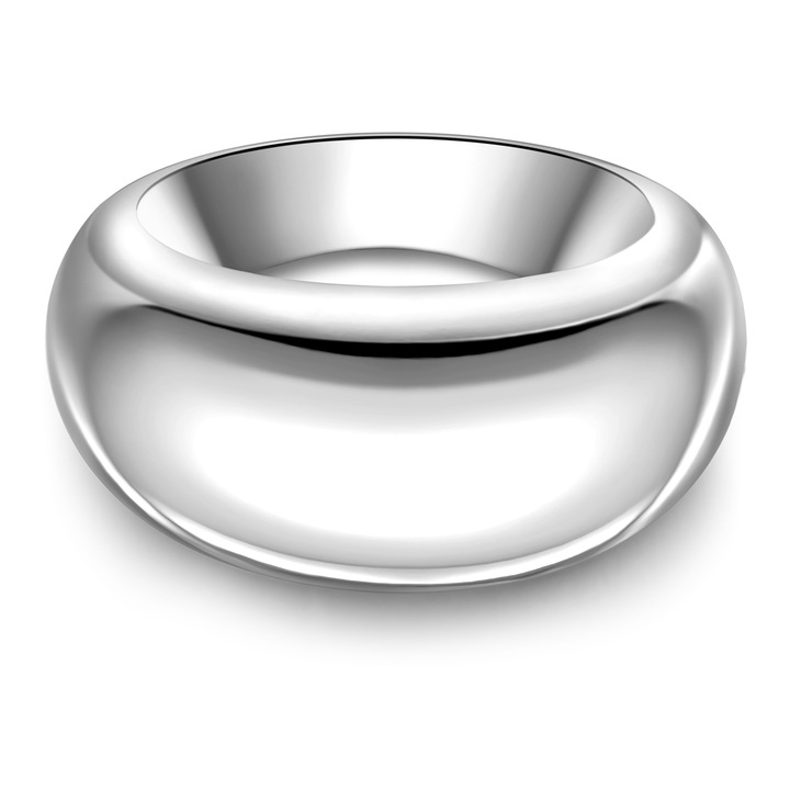 Yokoamii, Inel placat cu argint, Argintiu