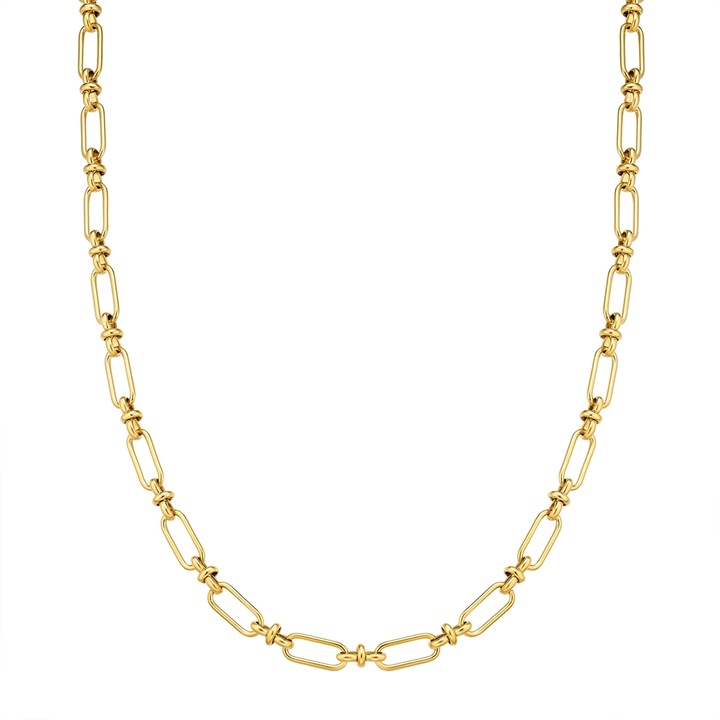 True Rebels, Lant de otel inoxidabil, Auriu, 50 CM