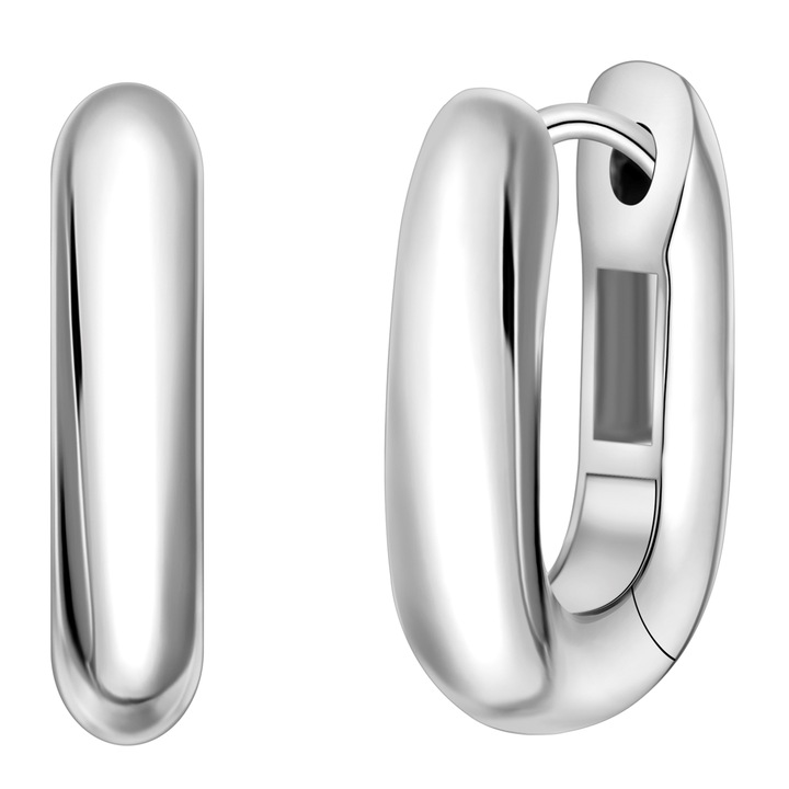 Yokoamii, Cercei cu finisaj lucios, Argintiu