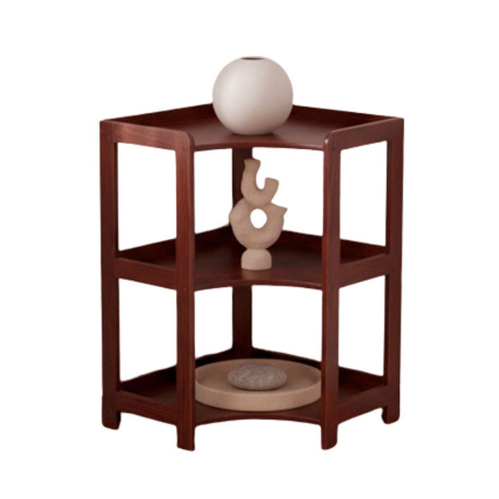 Raft Elisse Transilvan, 3 polite, Colt Interior, 60x60x88 cm, Cires