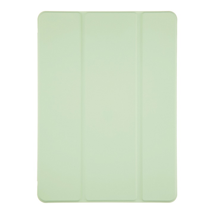 Husă tabletă compatibilă cu Samsung Galaxy Tab S10 FE 10.9 inch (SM-X520, SM-X526) - Smart case verde cactus, cu suport pentru creion