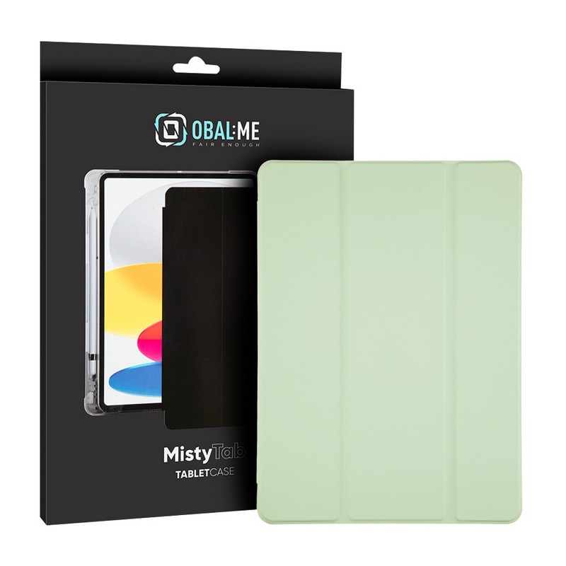 Husă tabletă compatibilă cu Samsung Galaxy Tab S10 FE 10.9 inch (SM-X520, SM-X526) - Smart case verde cactus, cu suport pentru creion