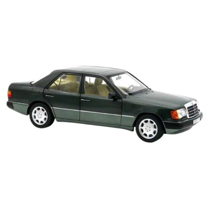 Macheta auto Mercedes-Benz 230 E 1990 Night Green metallic 1:18 NOREV