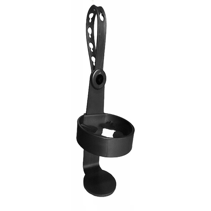 SinPi univerzális italtartó, babakocsihoz/kerékpárhoz, fekete