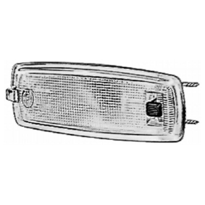 Bec auto Hella, pentru iluminare interioara 12 V 111 x 44 mm, transparent, cu suport bulb