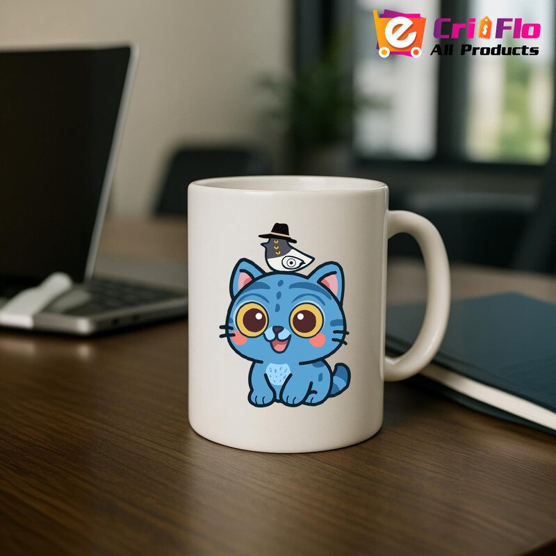 Cana Huntrix K-Pop Hunters Demon Pisica Mascot Chibi Simpatica