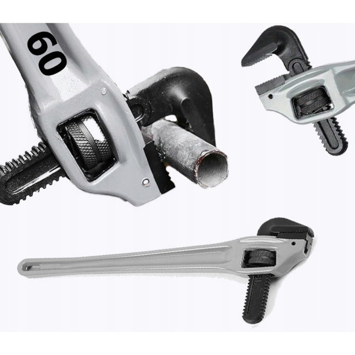 Cheie 24", SinPi, 60cm, aluminiu, deschidere 10cm, greutate 2,36kg