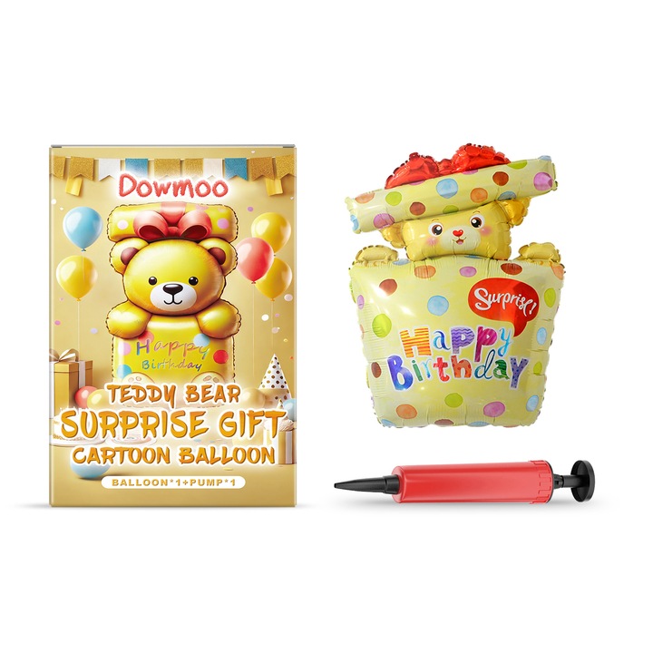 Комплект балони за атмосфера, многоцветни, за Свети Валентин, годишнини, рождени дни.