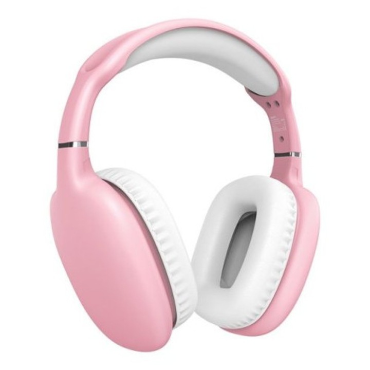 Snopy vezeték nélküli fejhallgató, pink, in-ear, Bluetooth