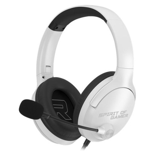 Casti cu fir Spirit Of Gamer PRO H4, 2.0, 3.5mm, alb, 2m