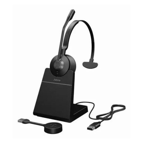 Casti Jabra Engage 55 SE UC Mono Link400 a Stand Negru